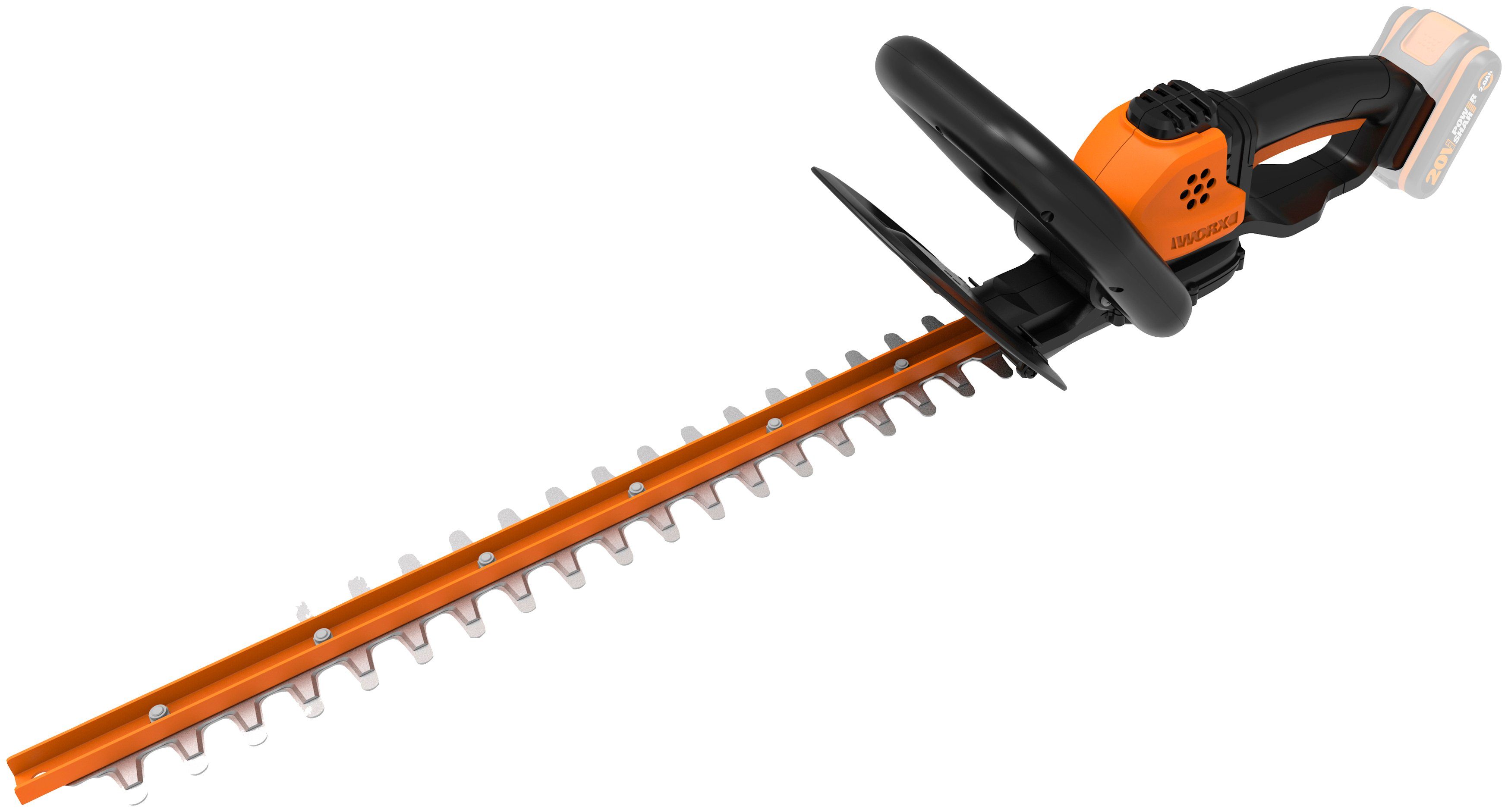 Worx AkkuHeckenschere »WG261E.9«, 44 cm Schnittlänge, ohne Akku und
