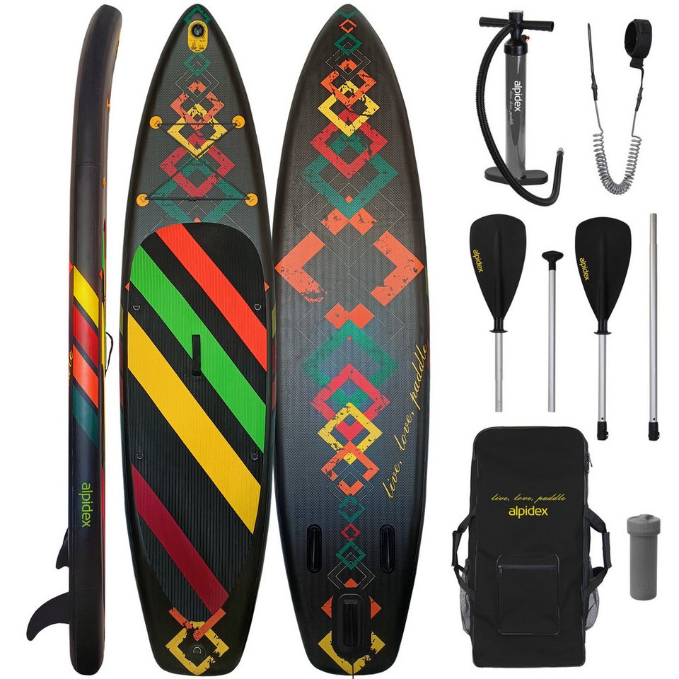 ALPIDEX Kletterhelm Klettergurt Stubai Klettersteigset BASIC 3.0, Farbe:bright white, Größe:Gurt - Universalgröße/red pepper ALPIDEX Kletterhelm Klettergurt Stubai Klettersteigset BASIC 3.0, Farbe:bright white, Größe:Gurt - Universalgröße/red pepper