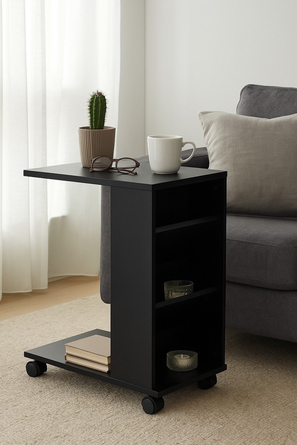 moebel-direkt-online Regalwagen Rollregal mit Tischfunktion günstig online kaufen