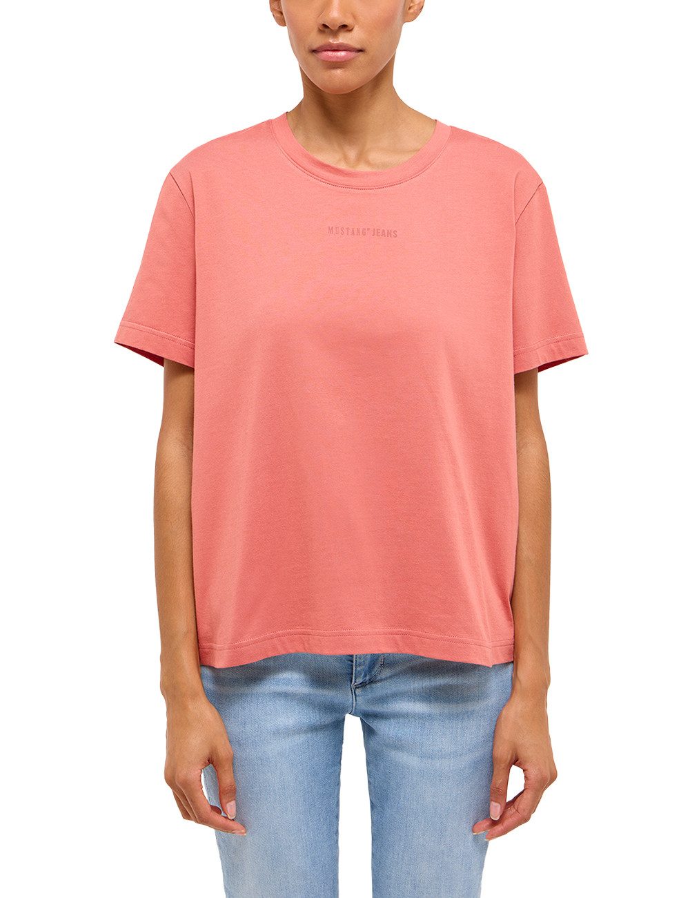 MUSTANG Kurzarmshirt Damen Style Floris