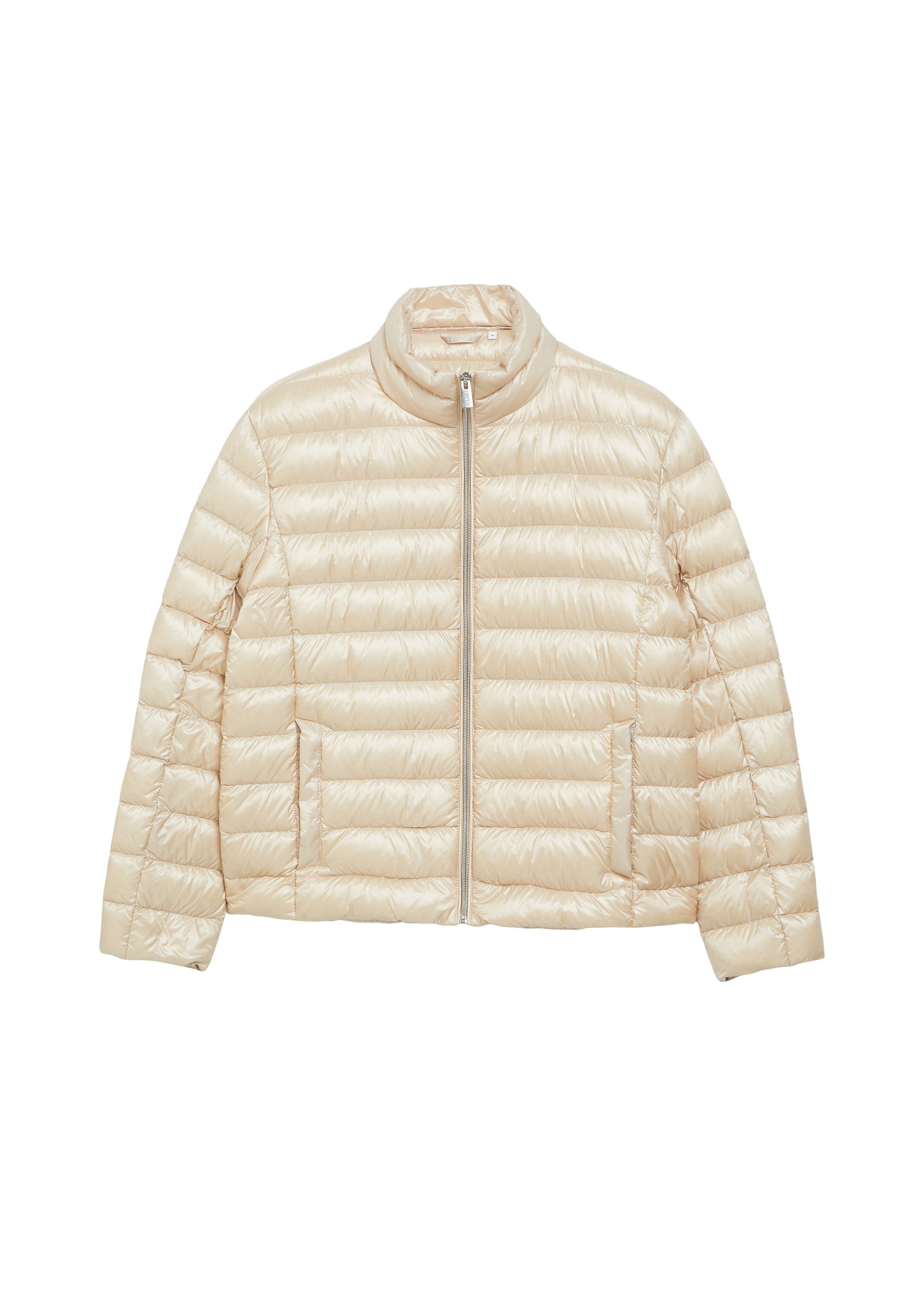 comma Winterjacke Outdoor-Jacke Leichte Daunenjacke mit integrierter Packtasche