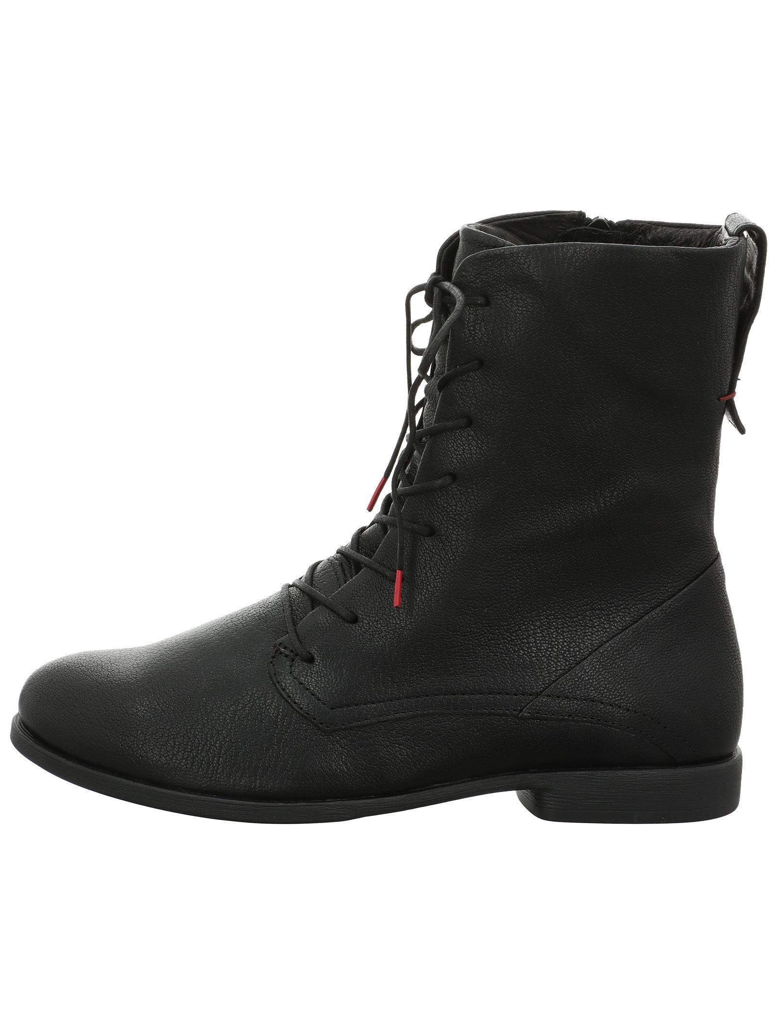 Think! Think! Stiefelette Nappaleder Schnürstiefelette