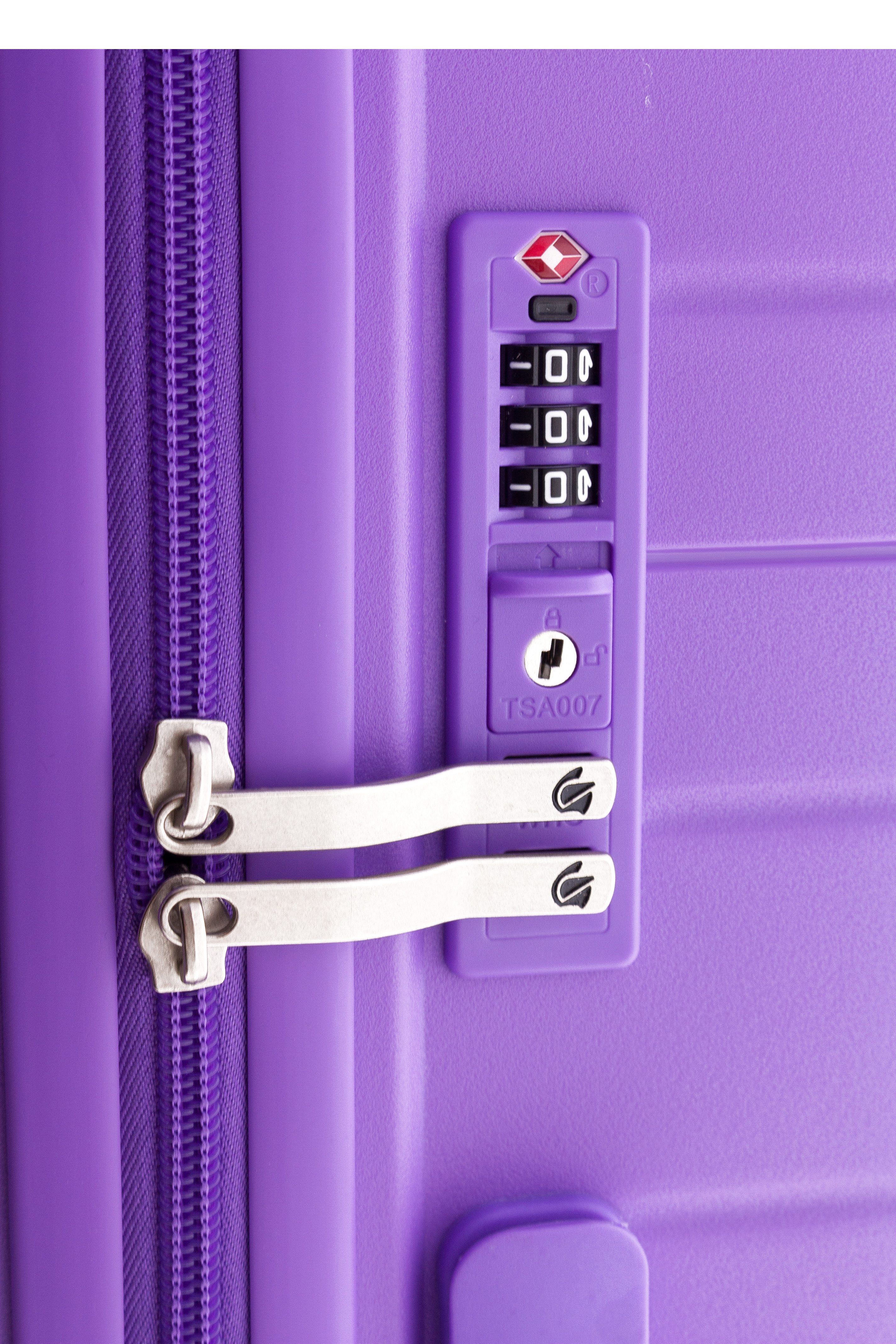 GLADIATOR Hartschalen-Trolley XL, 4 Rollen, TSA, Polypropylen - in 4 Farben