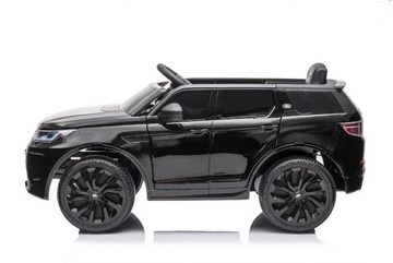 ES-Toys Elektro-Kinderauto Kinder Elektroauto Land Rover, Belastbarkeit 40 kg, Discovery 5 EVA-Reifen Bluetooth Musik MP3