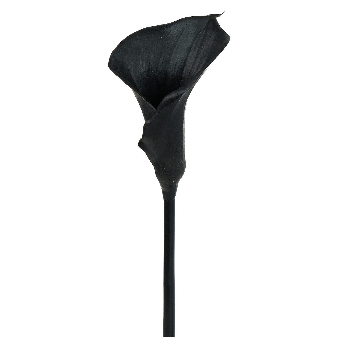 Kunstblume Deko-Calla schwarz Kunstblume 75cm für günstig online kaufen
