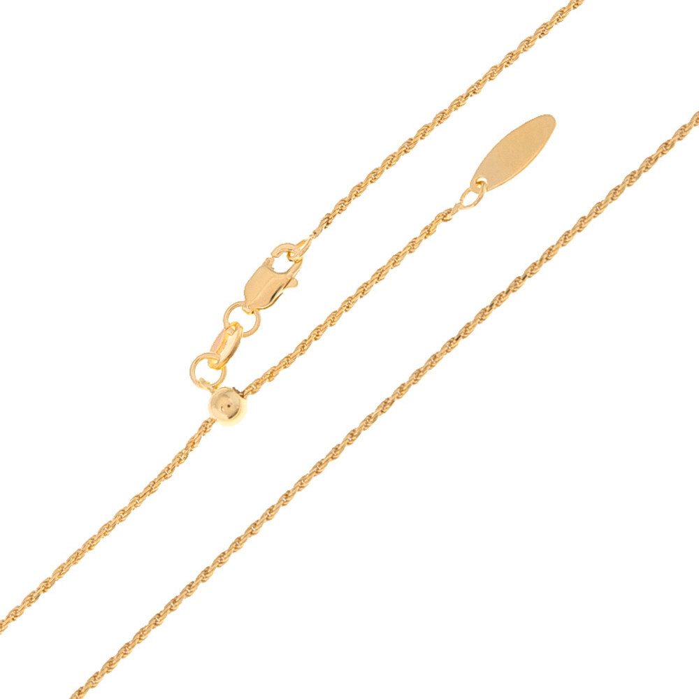 Cavill Silberkette Cavill Goldplattierte 925 Silber Seilkette 60 cm, verste günstig online kaufen