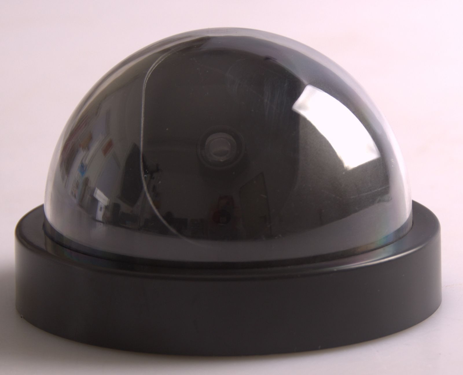 BURI Überwachungskamera Attrappe Sicherheitskamera-Attrappe mit rotem LED Dummy Fake Kamera Drahtlos – Bild 2 von 2