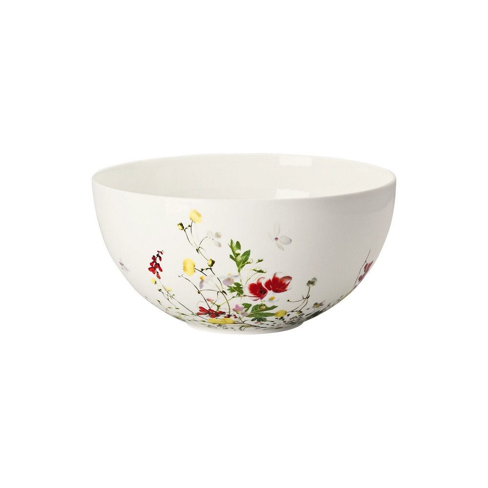 Rosenthal Schüssel Rosenthal Brillance Bone China Fleurs Sauvages Schüssel 22 cm, Porzellan, (Packung)