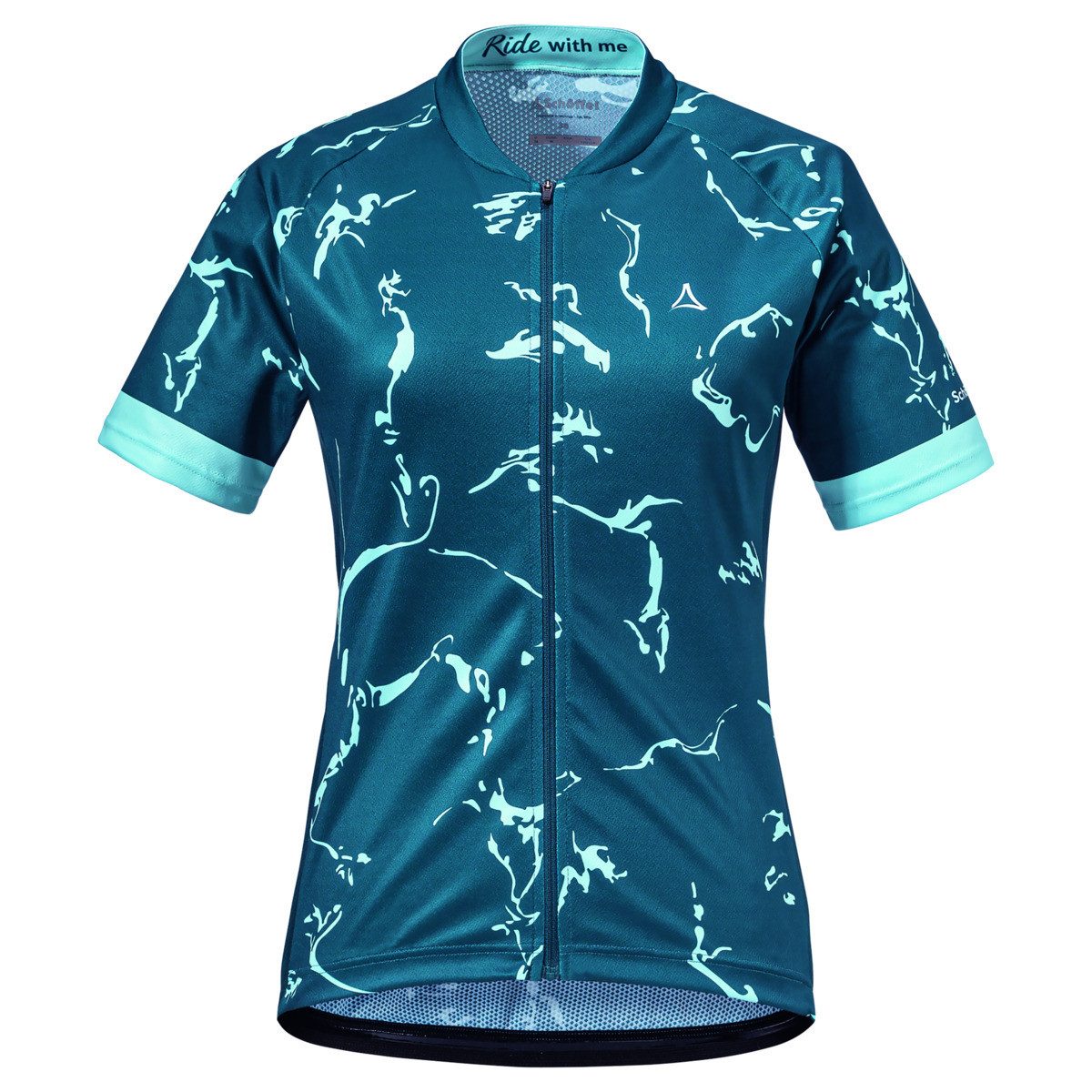 Schöffel Radtrikot Vertine Damen Fahrradshirt, Fahrradtrikot, T-Shirt, Radsportshirt, Funktionsshirt