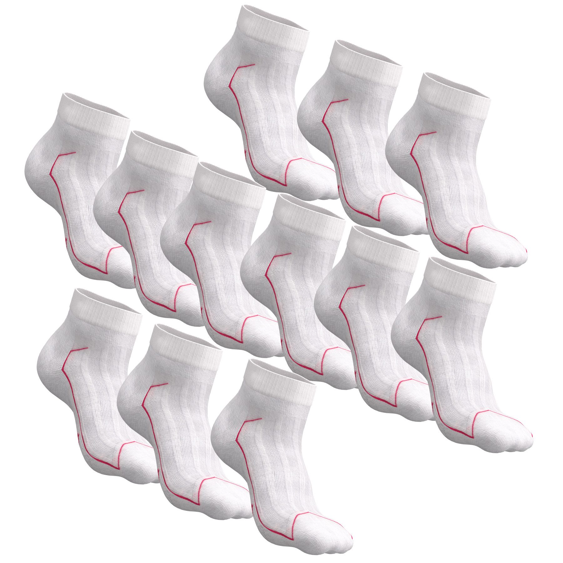Chiemsee Socken Breeze Unisex Quartersocken (12-Paar) günstig online kaufen