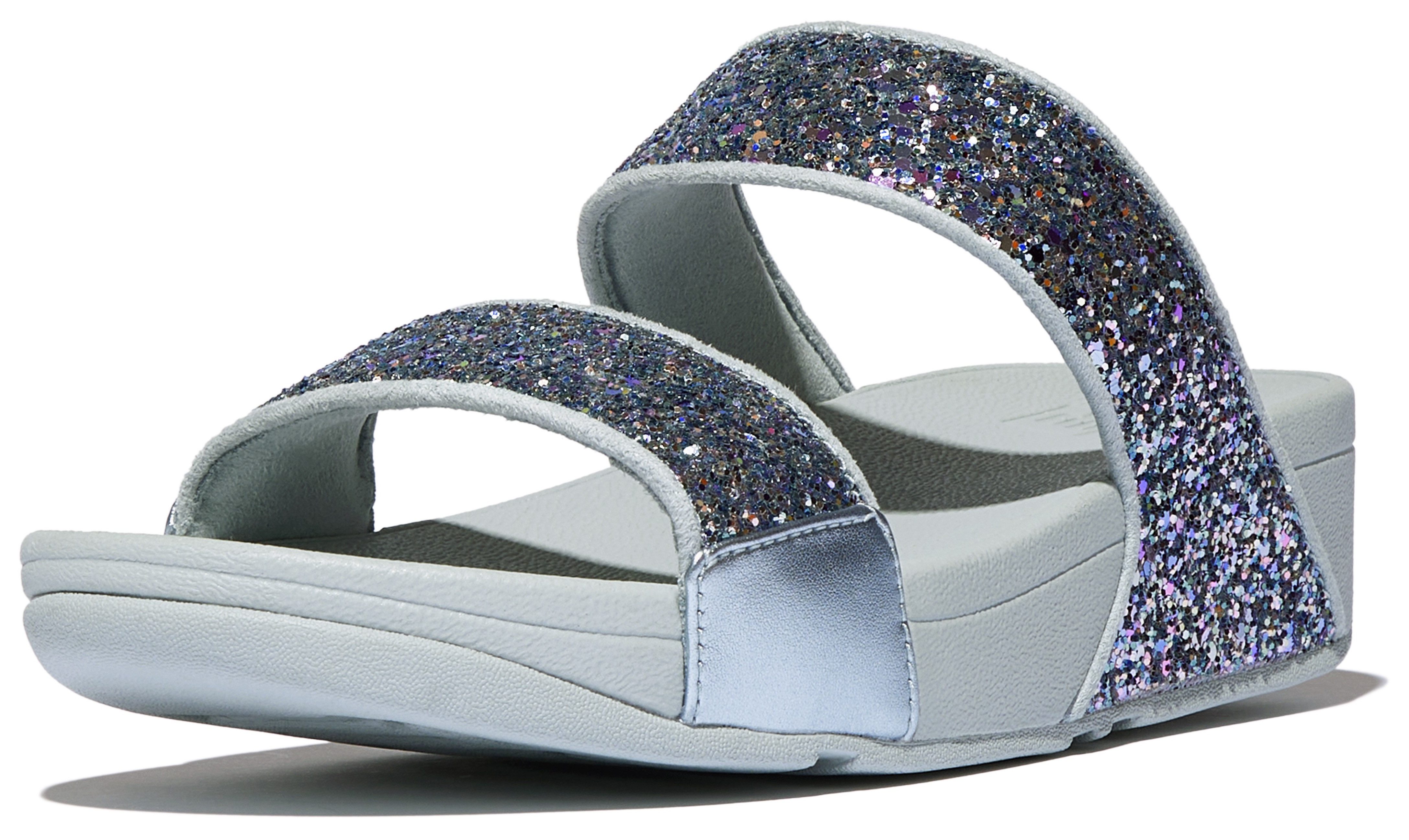 Fitflop LULU MULTI-TONAL GLITTER Pantolette Badeschuh, günstig online kaufen