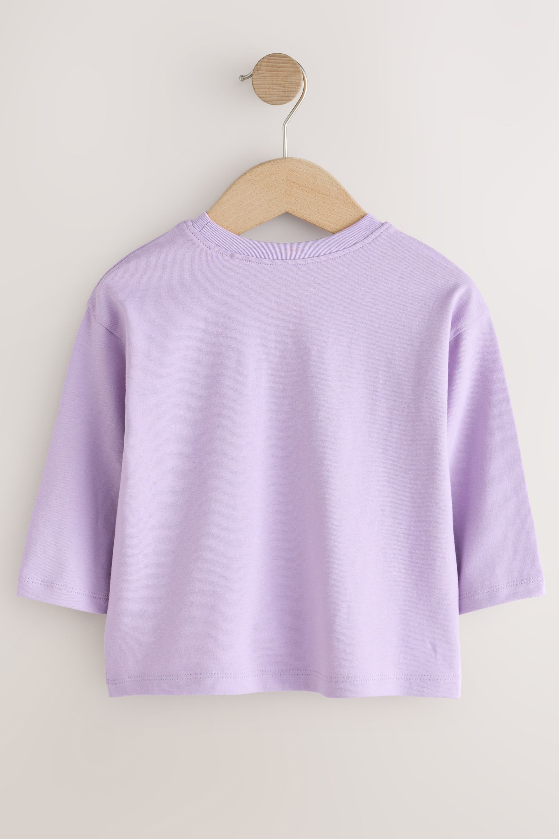 Next Langarmshirt Langarmoberteil mit Slogan (1-tlg) – Bild 2 von 5