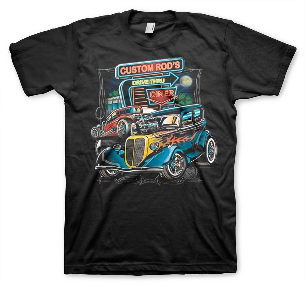 Hybris T-Shirt Custom Rods Drive Through T-Shirt