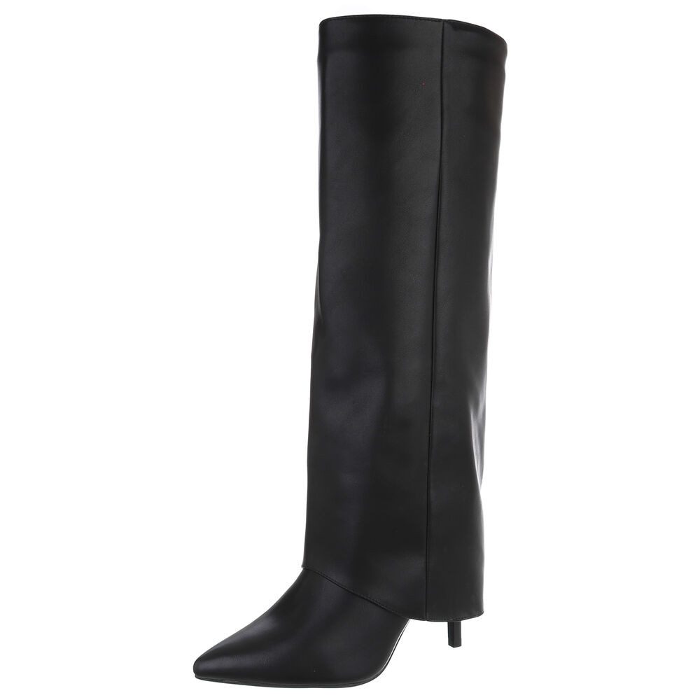Ital-Design Kniehohe Stiefel mit Stiletto-Absatz für günstig online kaufen