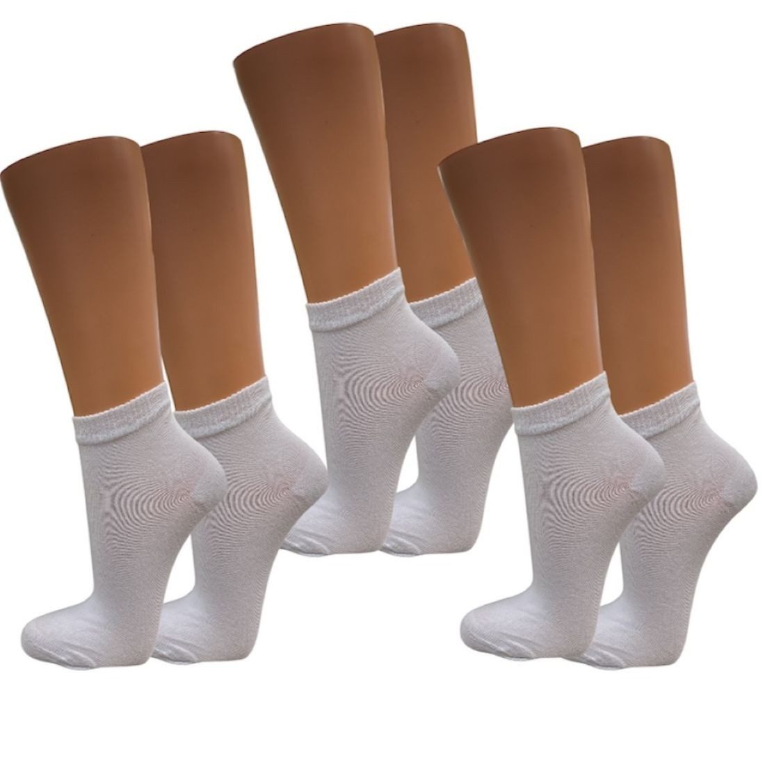 Riese Kurzsocken Damen Kurzschaftsocken (Packung, 3er Pack) ohne Nähte, atmungsaktiv
