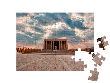 puzzleYOU Puzzle Anitkabir: Mausoleum von Atatürk in Ankara, 48 Puzzleteile, puzzleYOU-Kollektionen Türkei