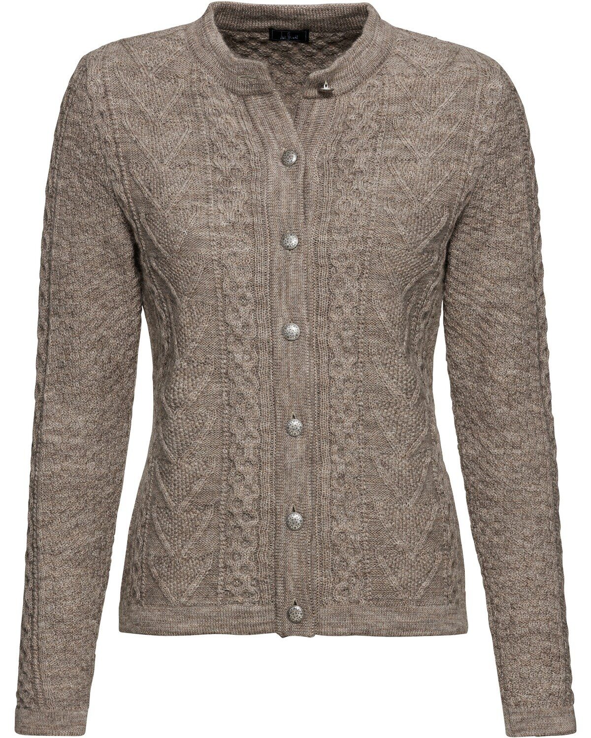 Strickjacke Strickjacke Wabenmuster