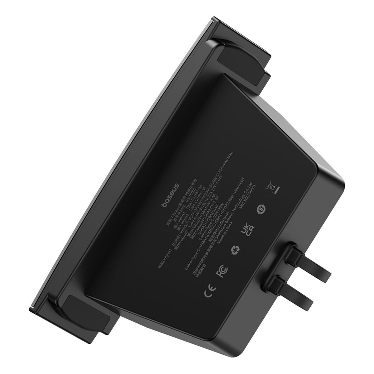 Baseus T-Space HUB für Tesla inkl Kabel USB-Ladegerät