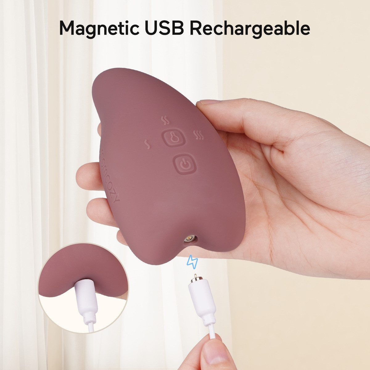 Momcozy Elektrische Milchpumpe Warming Lactation Massager – Bild 5 von 5