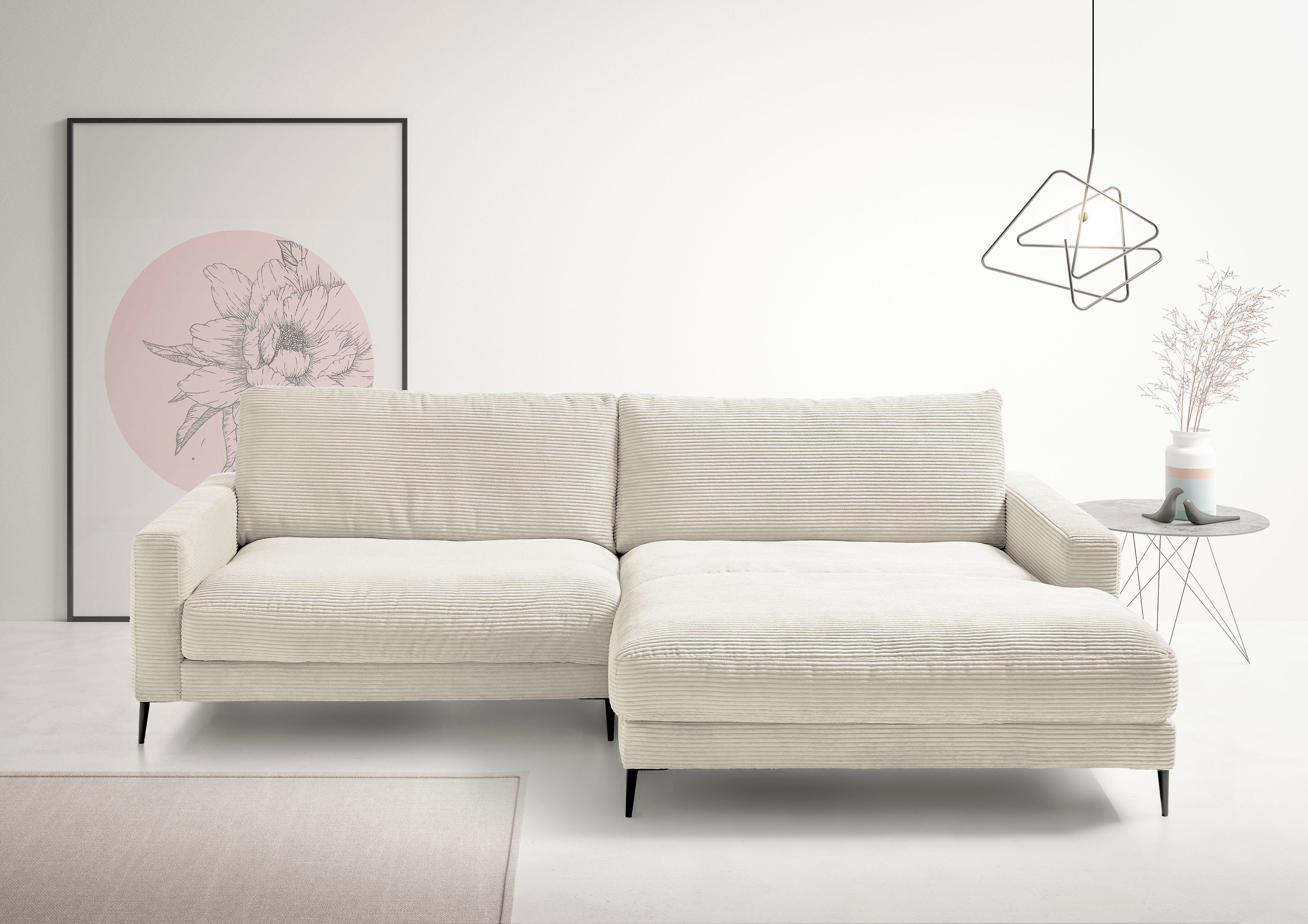 INOSIGN Ecksofa Downtown, B/T/H: 272/190/84 cm günstig online kaufen