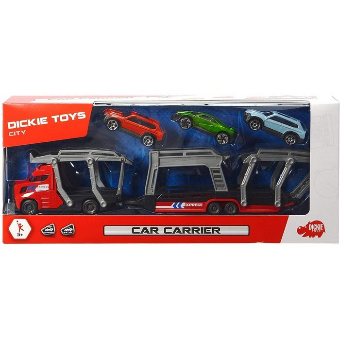 Dickie Toys Spielzeug-LKW 203745008 Car Carrier 2-sort.