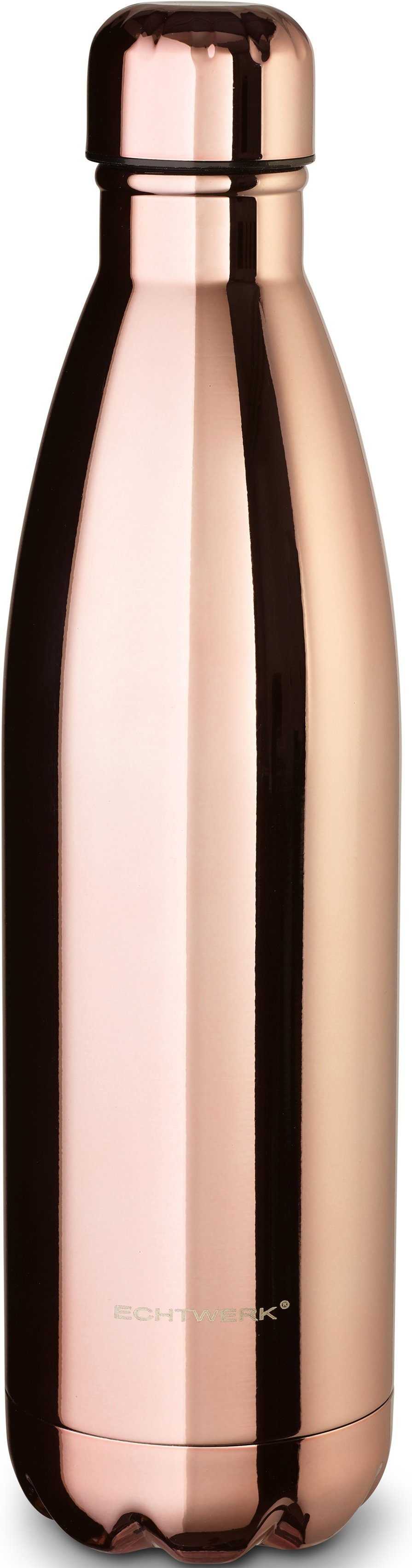 ECHTWERK Isolierflasche Shiny, Trinkflasche, Klavierlackoptik, aus hochwertigem Edelstahl, BPA-Frei