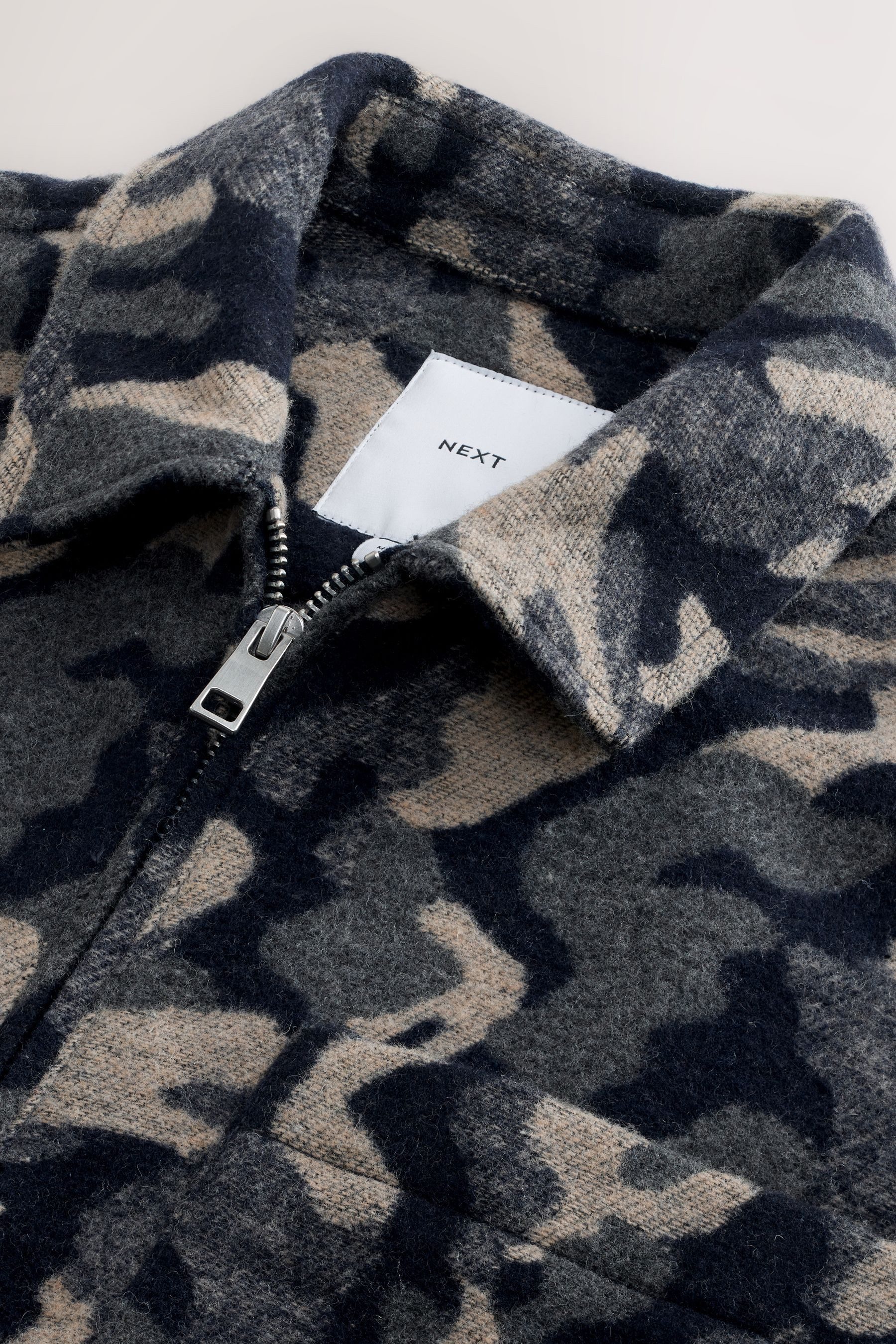 Next Hemdjacke Canvas-Hemdjacke (1-St)