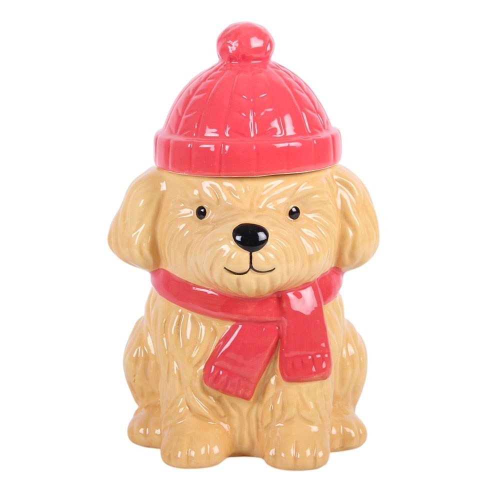 Something Different Duftlampe Winter Puppy Duftlampe Teelichthalter kleiner Hund