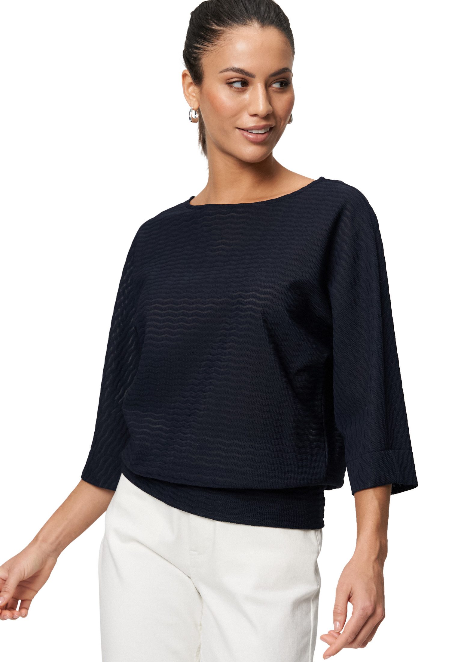 Zero Sweatshirt zero Sweatshirt mit Strukturmuster günstig online kaufen