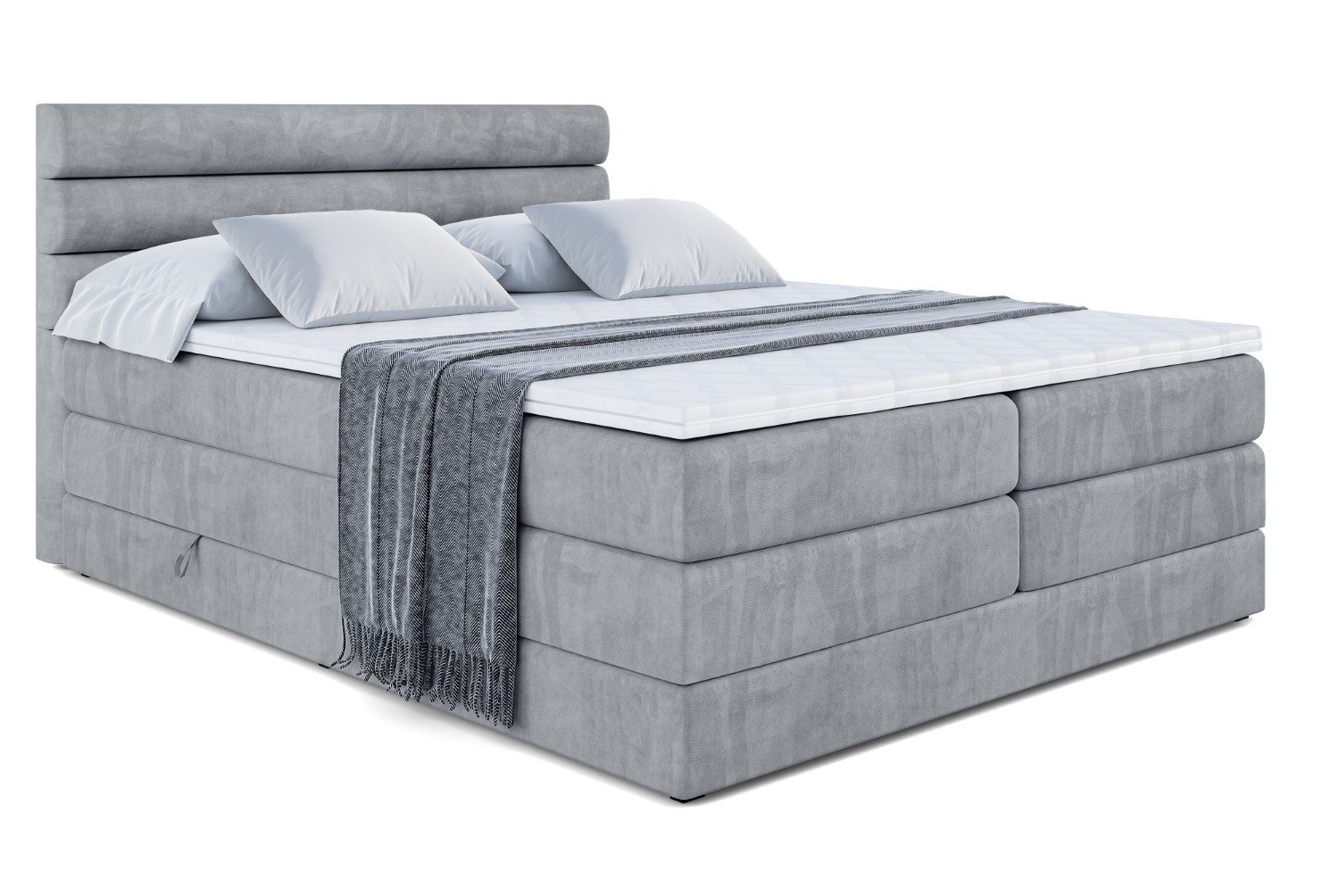 ALTDECOR Boxspringbett CELESTIA KING (Multipocket-Matratze H4, günstig online kaufen