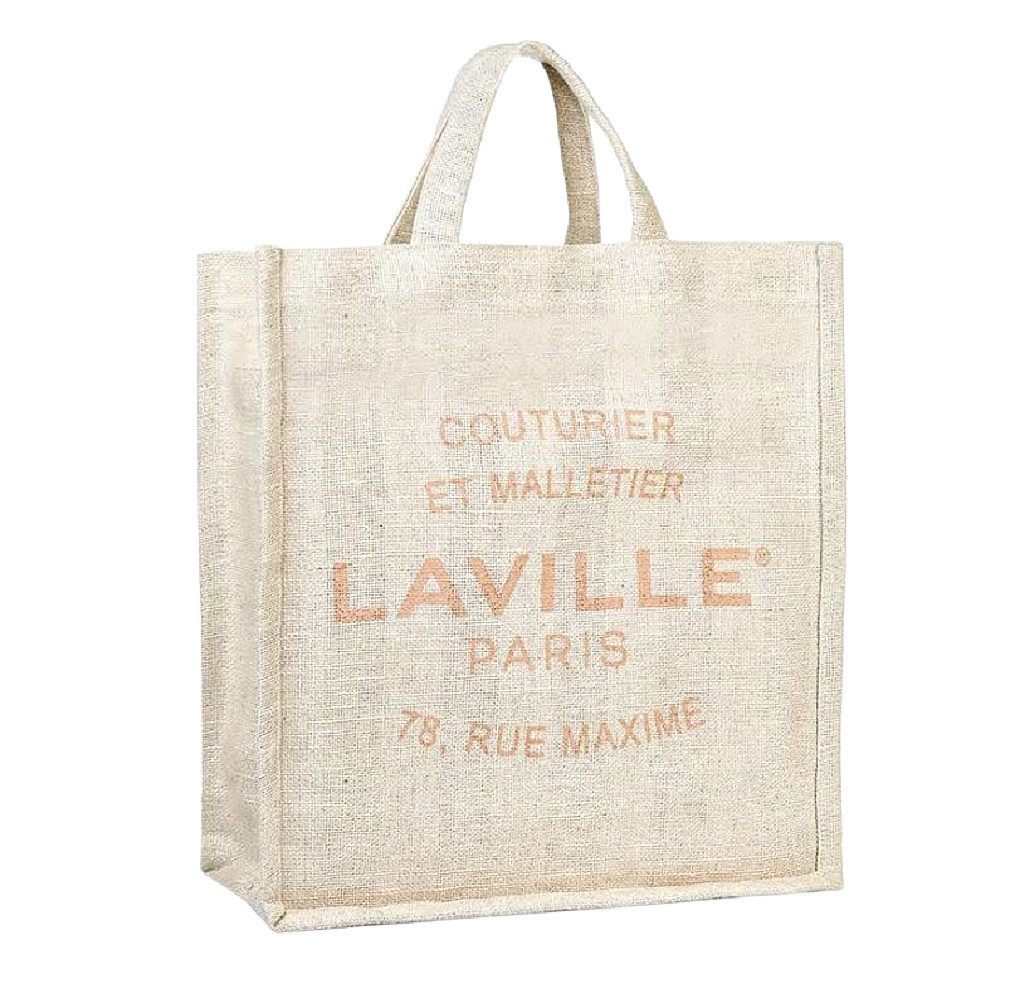 Laville Paris Shopper Laville Paris XXL Shopping & Beach Jutefaser Strandta günstig online kaufen
