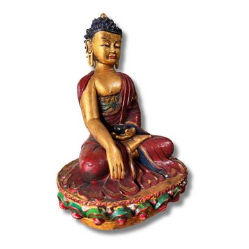 Asien LifeStyle Buddhafigur Buddha Figur Terrakotta Siddharta Gautama