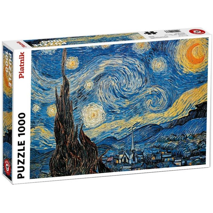 Piatnik Puzzle Piatnik 5403 Vincent van Gogh Sternennacht Puzzleteile