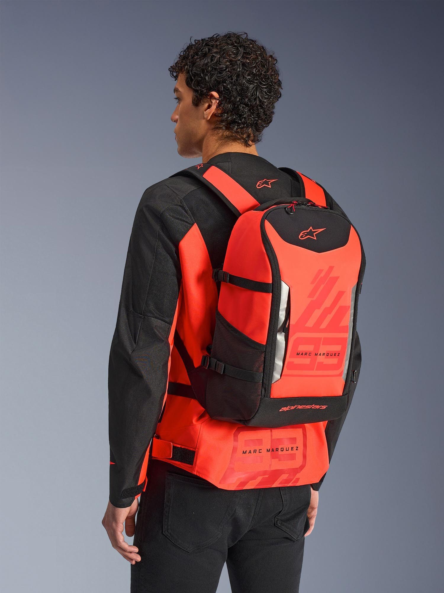 Alpinestars Rucksack MM93 AMP3 Motorradrucksack, Kompression robust