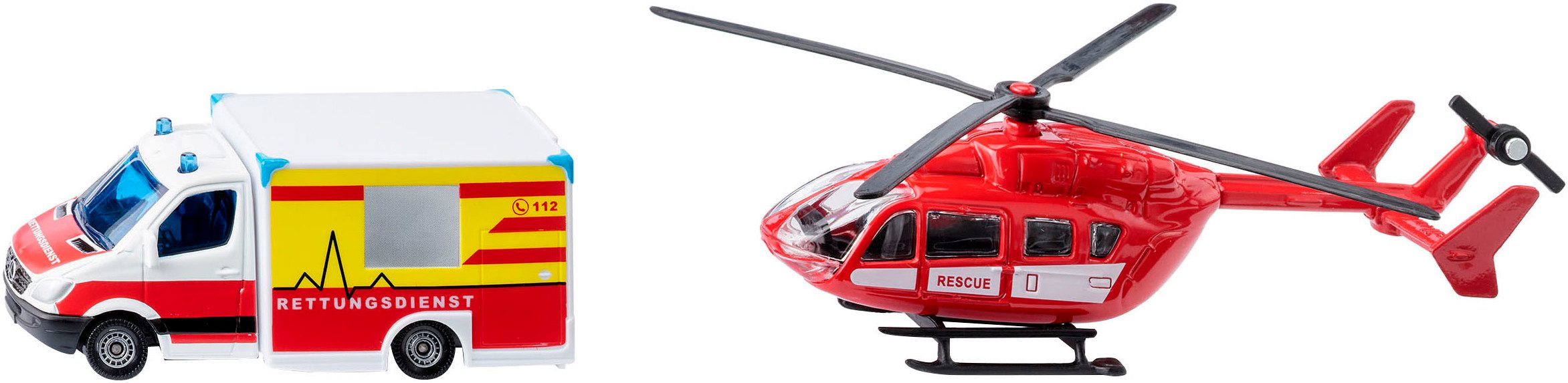 Siku Spielzeug-Krankenwagen SIKU Super, Mercedes-Benz Rettungswagen günstig online kaufen