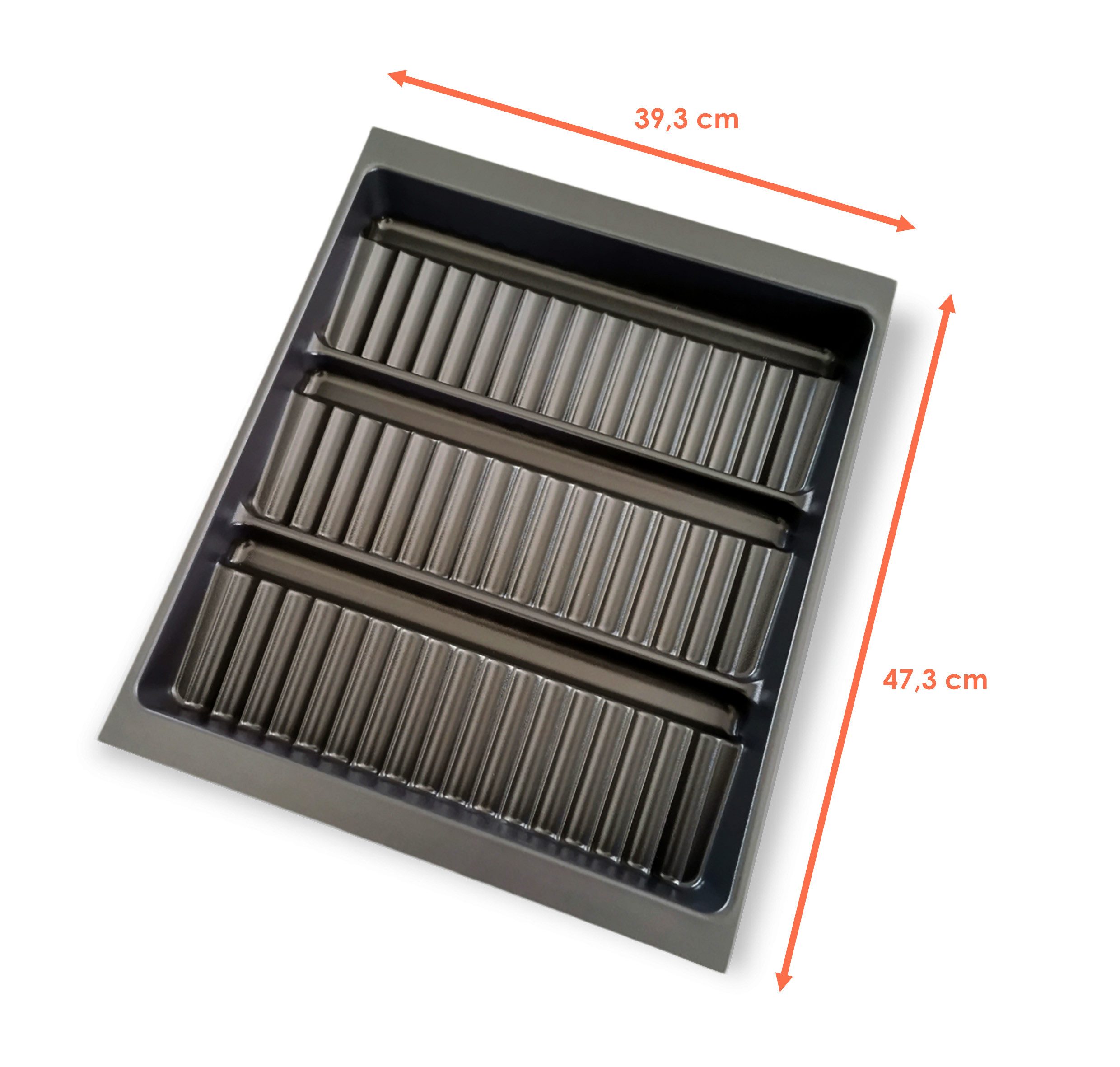 Spetebo Schubladeneinsatz für Gewürze für Küchenschubladen der ideale Küchen-Organizer (Anzahl, 1 St., Stück), Made in Germany