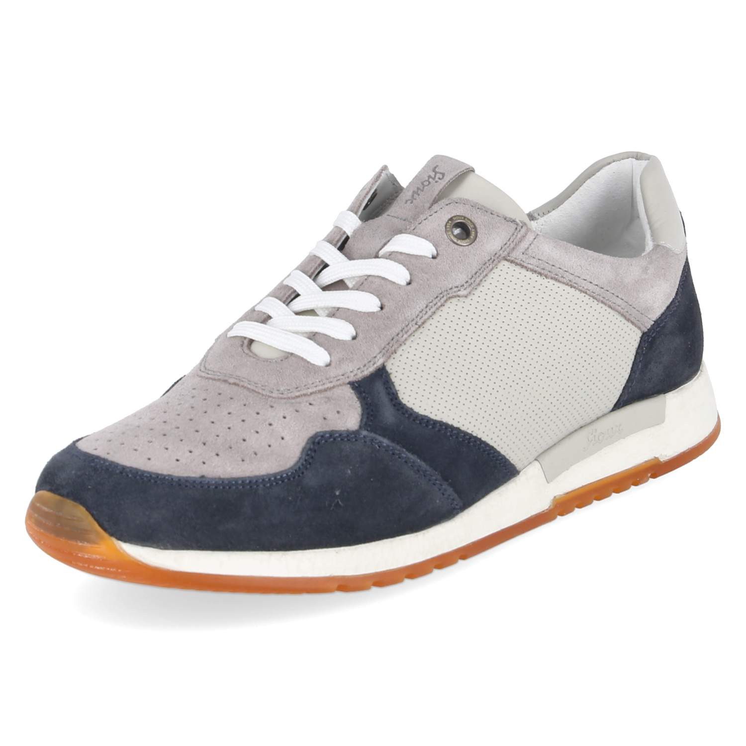 SIOUX Sioux Sneaker Low 12178 Herren Leder grey Schnürschuh – Bild 2 von 5