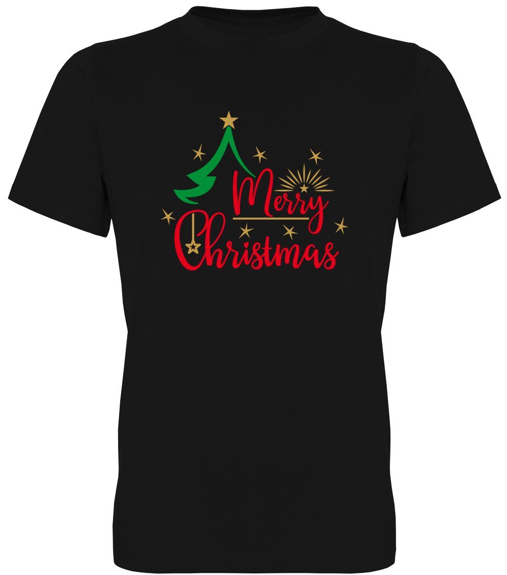 G-graphics T-Shirt Merry Christmas Herren T-Shirt günstig online kaufen