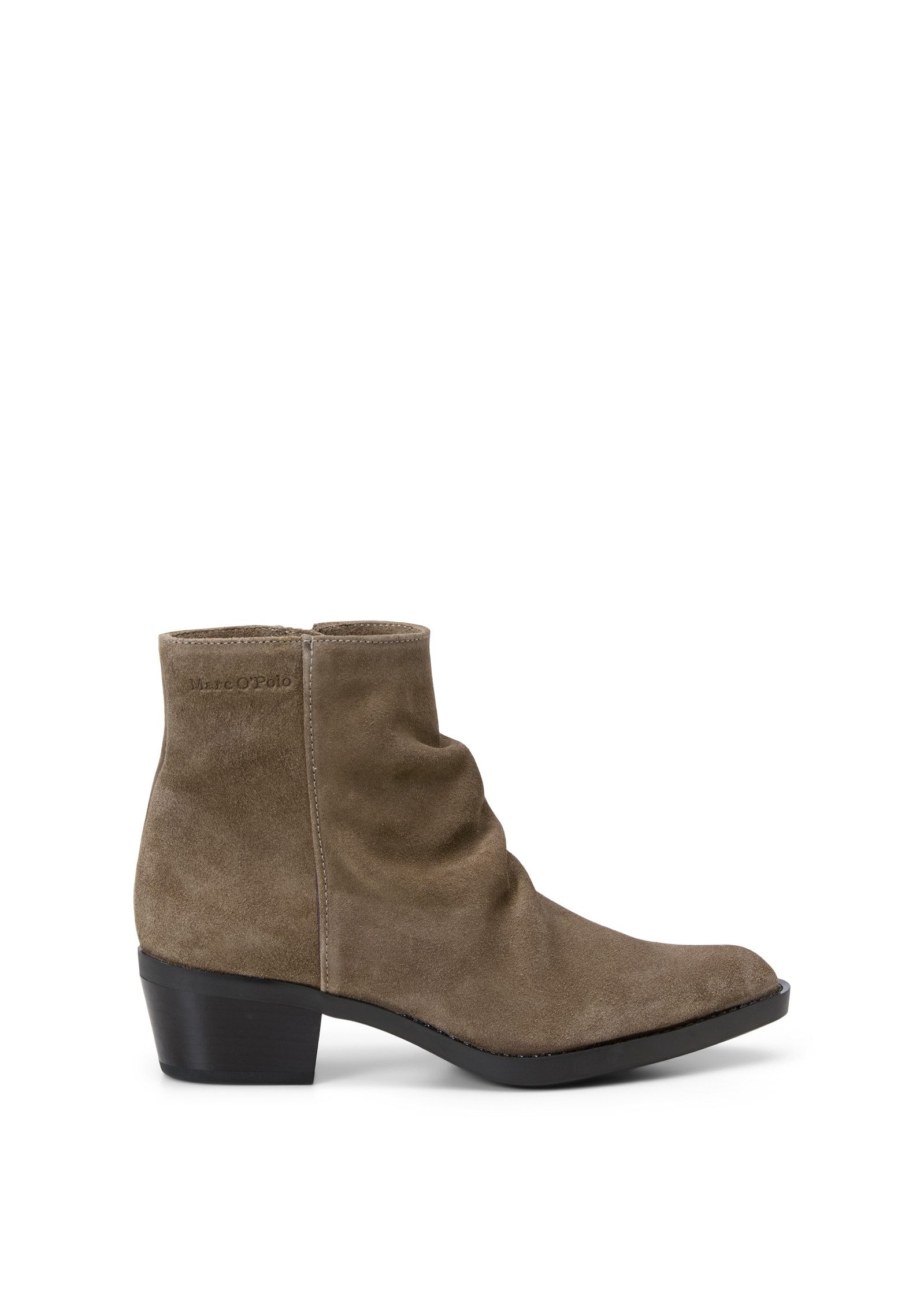 Marc O'Polo aus geöltem Veloursleder Stiefelette – Bild 2 von 5
