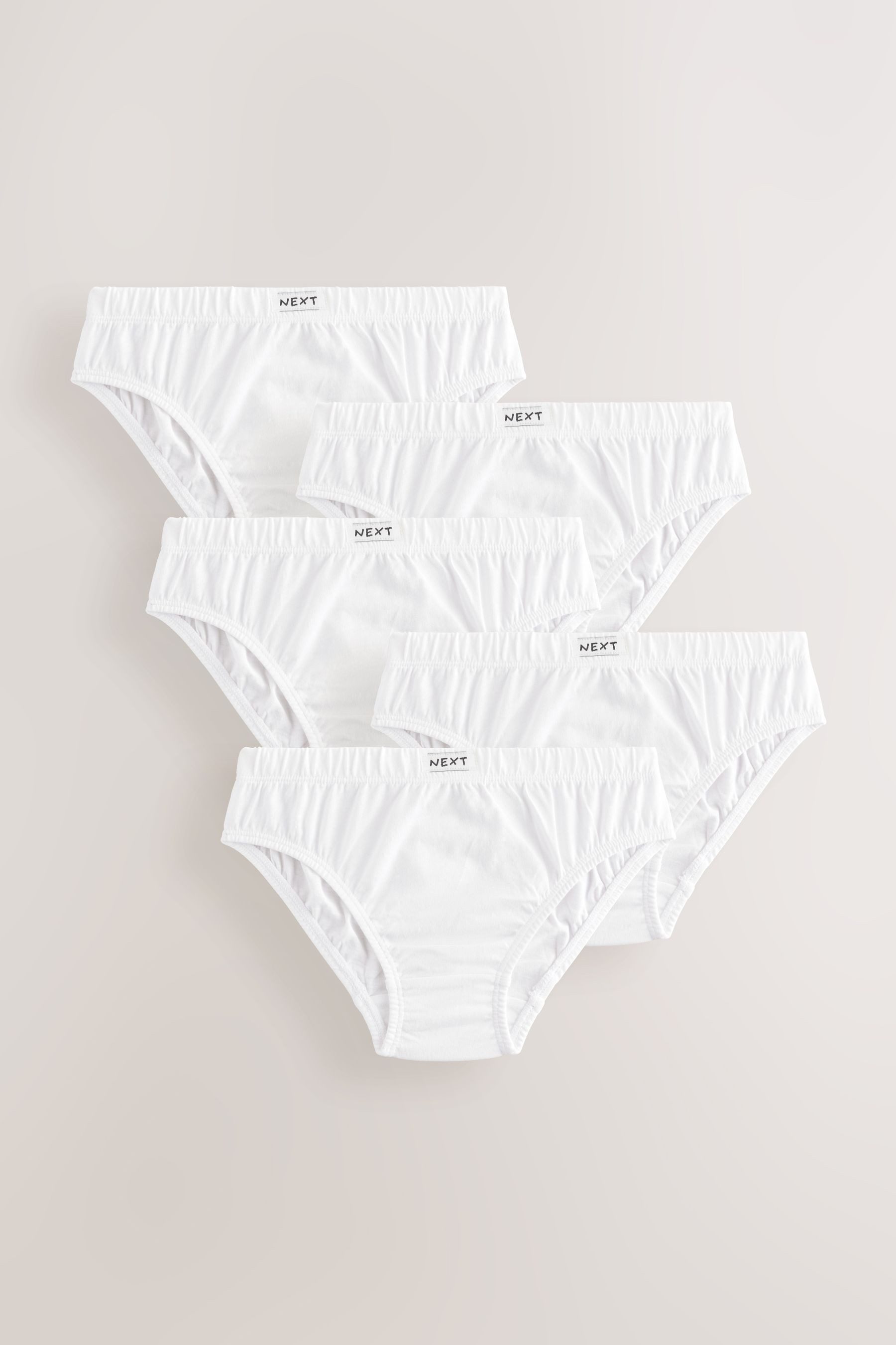 Next Slip Unterhosen aus 100 % Baumwolle, 5er-Pack (5-St)