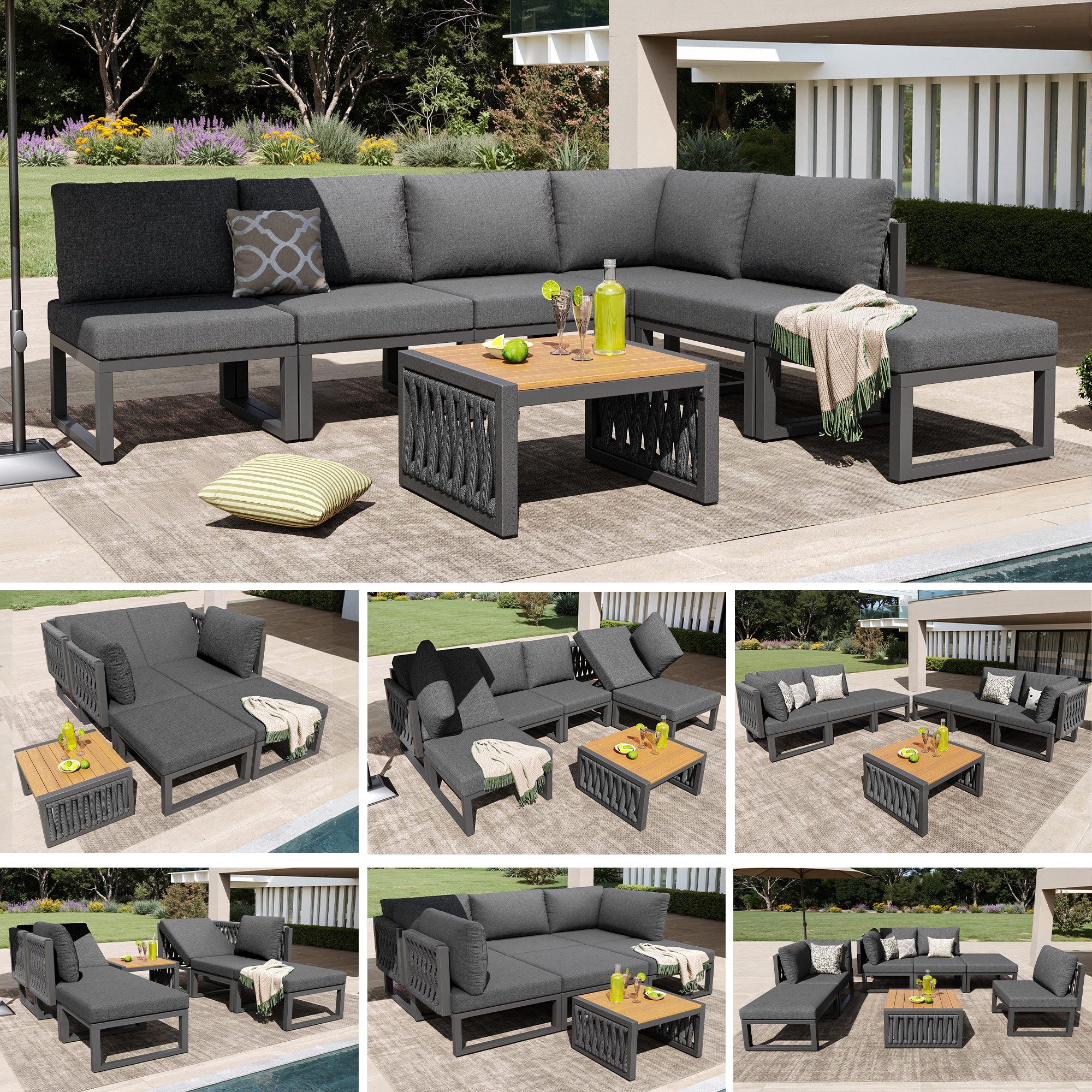 Gartenlounge-Set