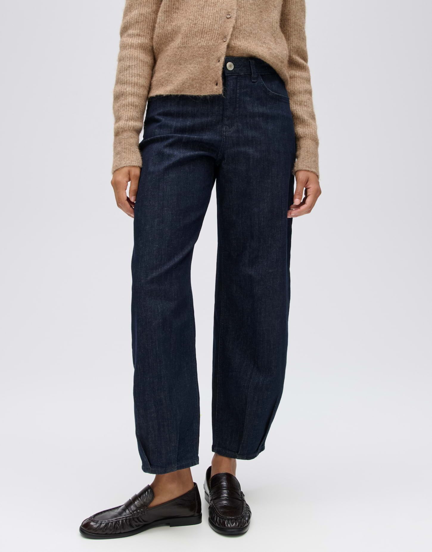 OPUS Relax-fit-Jeans Lolah heritage aus robustem Denim Mittlere Leibhöhe für angenehmen Sitz und modernen Komfort
