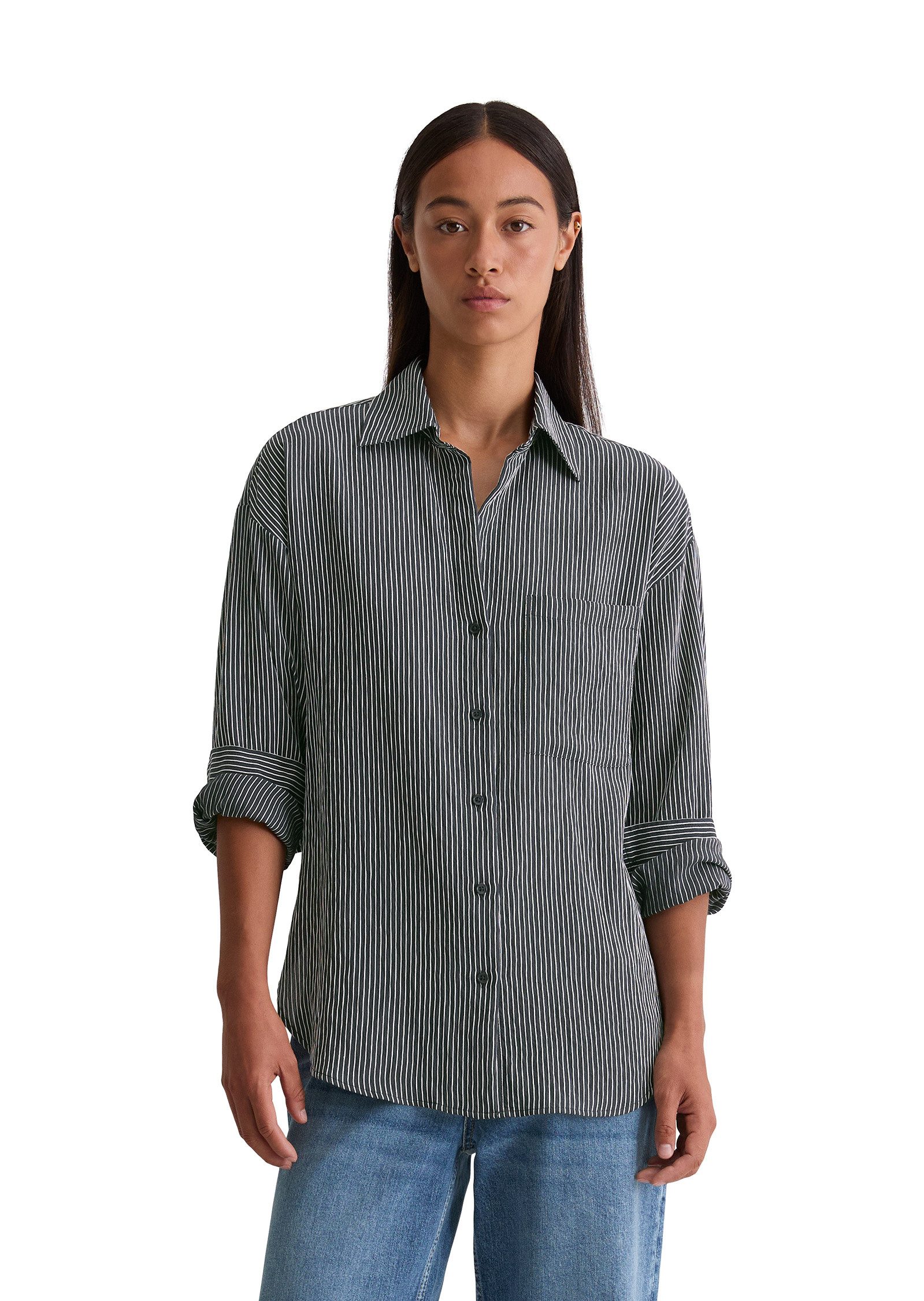 Marc O'Polo Langarmbluse aus LENZING™ ECOVERO™ günstig online kaufen