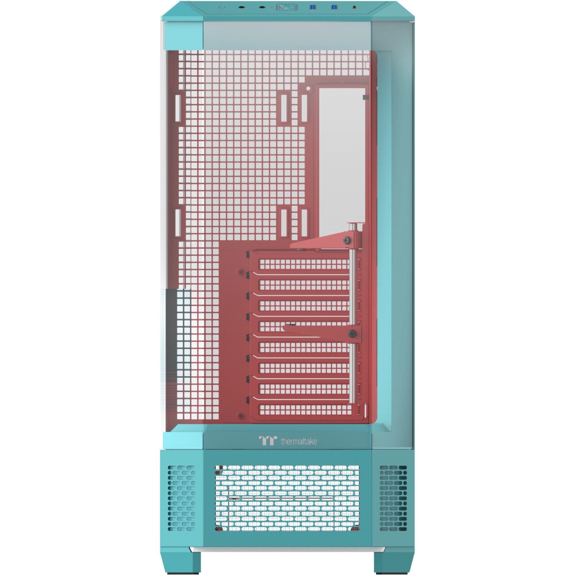 Thermaltake PC-Gehäuse Thermaltake View 600 TG Mint Strawberry
