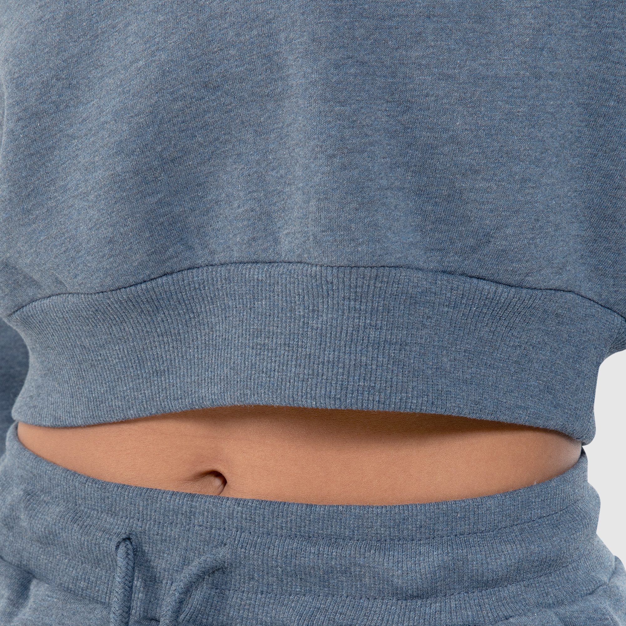 Smilodox Sweatshirt Amelia, Oversize Crop Pullover Langarmshirt Sport Freiz günstig online kaufen