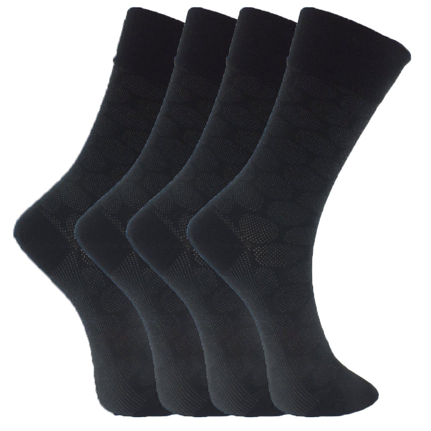Camano Socken Doppelpack Herren Socken (2-Paar) schwarz