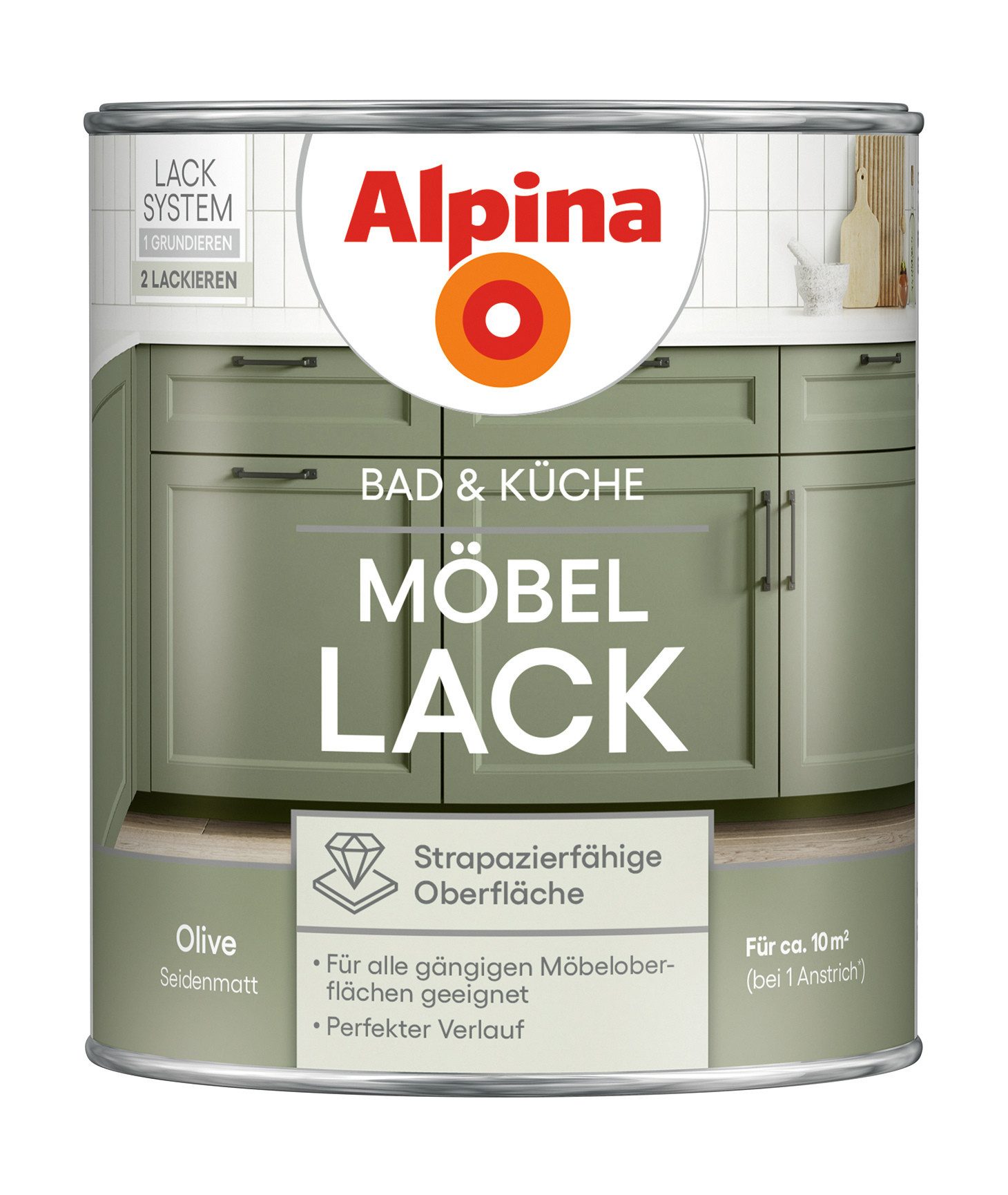 Alpina Lack Alpina Bad & Küche Möbel-Lack