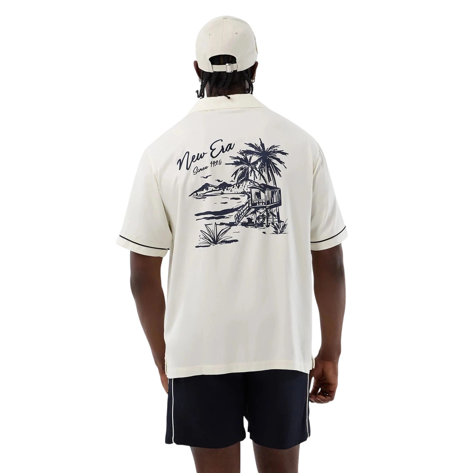 New Era Kurzarmhemd Hemd New Era Graphic Revere