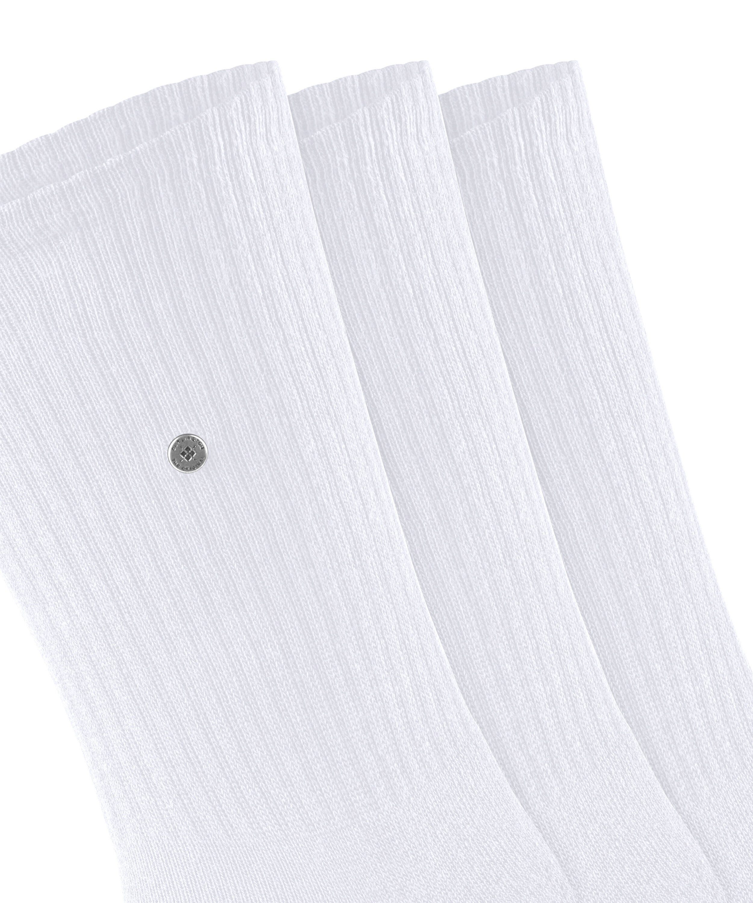 Burlington Socken Burlington Crew 3-Pack Herren (3-Paar) – Bild 4 von 5