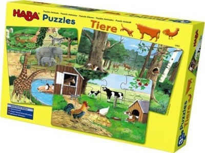 Haba Puzzle HABA-Puzzles Tiere, Puzzleteile